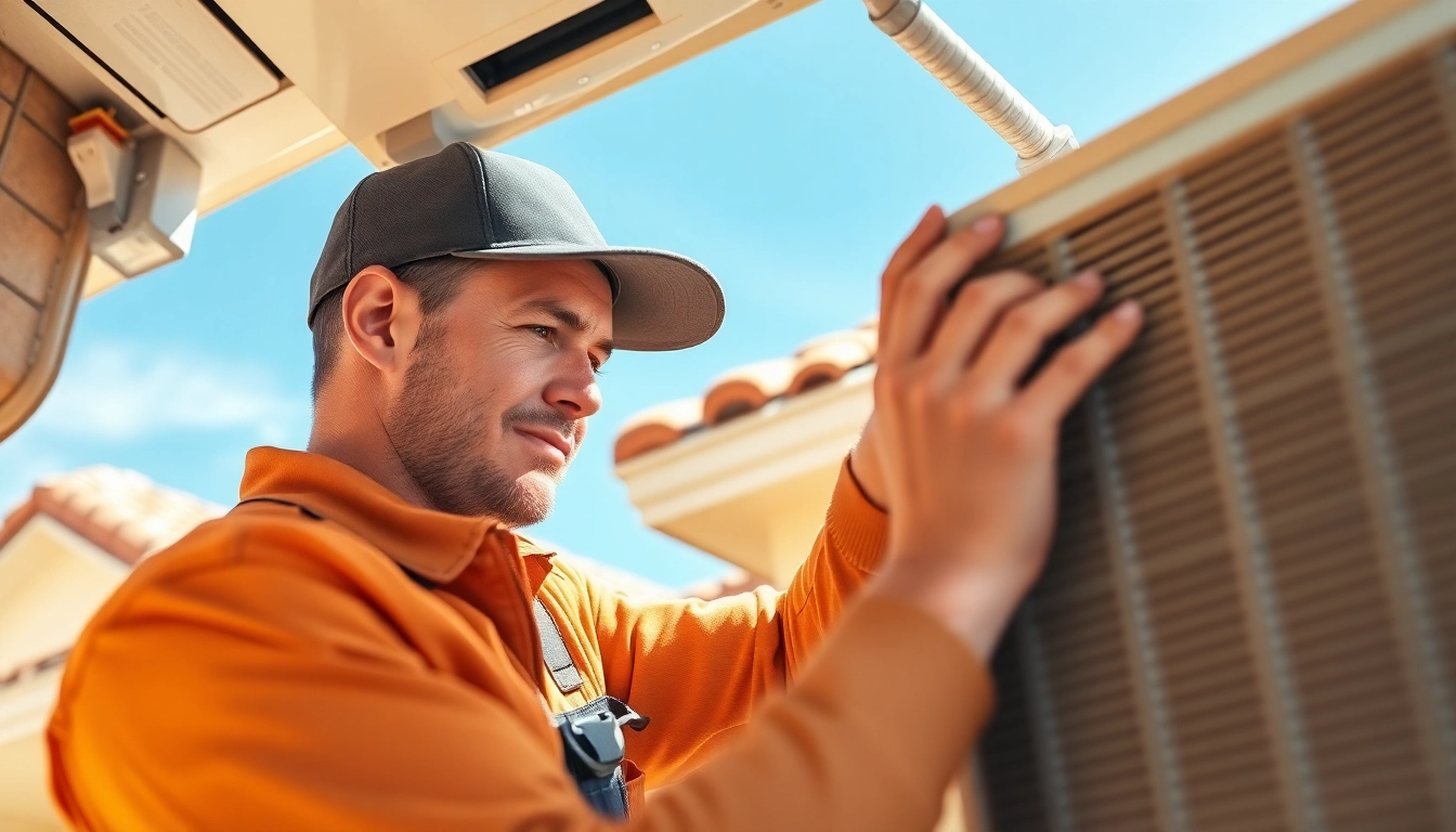 AC repair in Phoenix AZ demonstrates expert service on a residential air conditioning unit.
